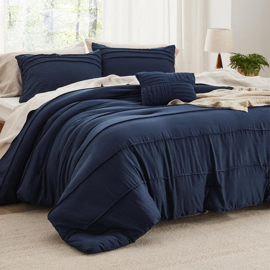Bedsure gros plan tissu microfibre montrant douceur et résistance