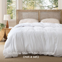 Bedsure gros plan tissu coton‑like illustrant douceur et toucher agréable