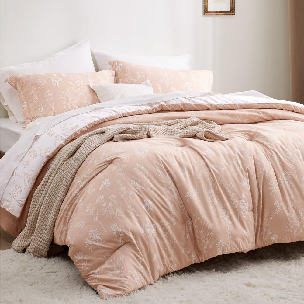 Bedsure enfant sur le lit montrant confort familial et douceur sécurisante