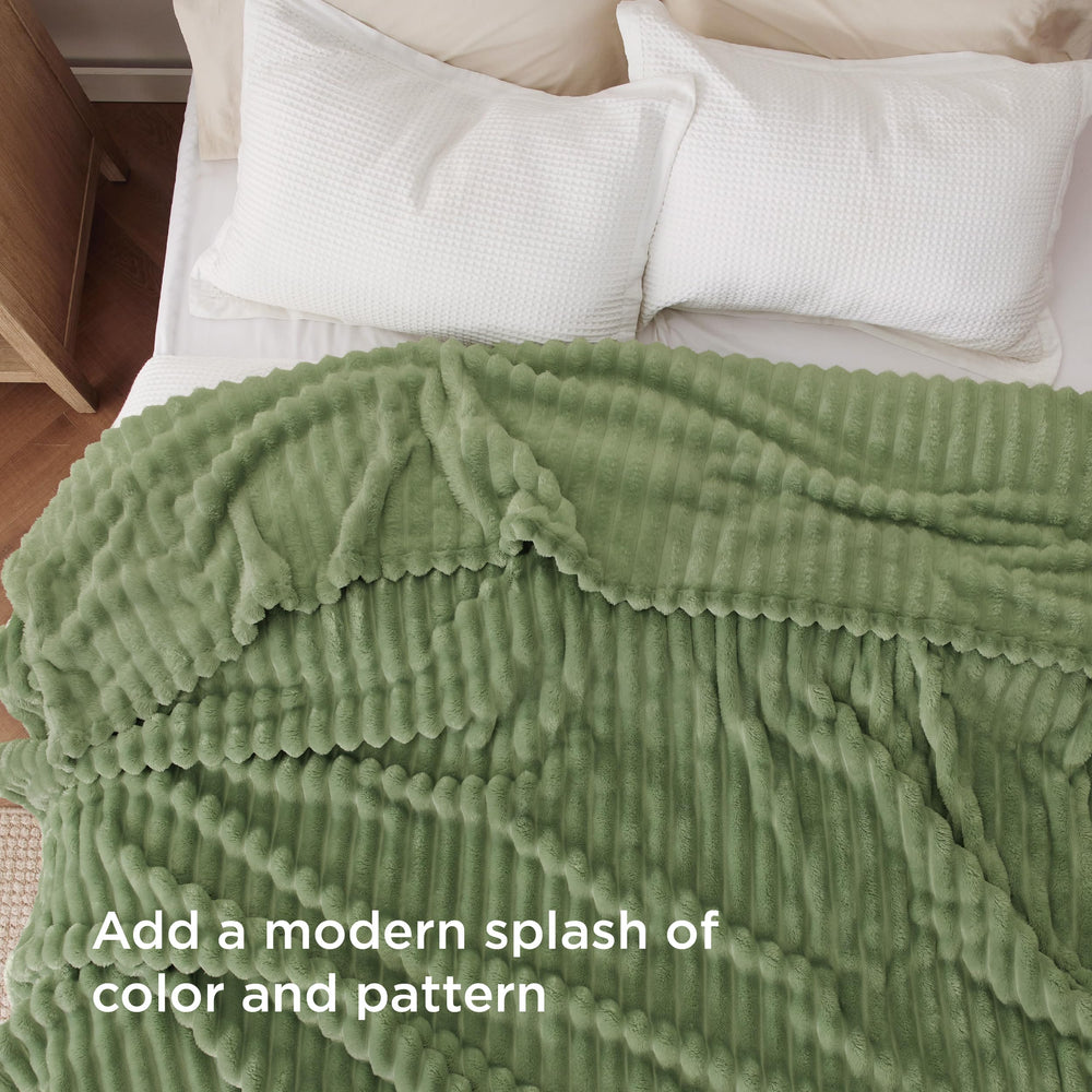 Bedsure couverture sur lit queen pour confort généreux