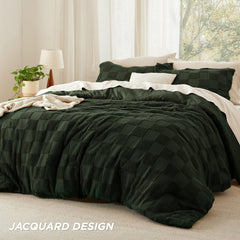 Bedsure texture brossée douce visible offrant confort et silence