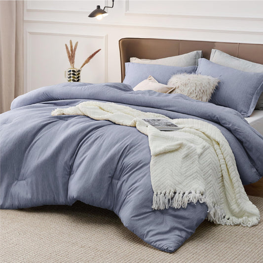 Bedsure gros plan microfibre brossée montrant douceur et toucher agréable