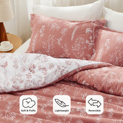 Bedsure gros plan sur la texture et quilting assurant maintien du garnissage et confort