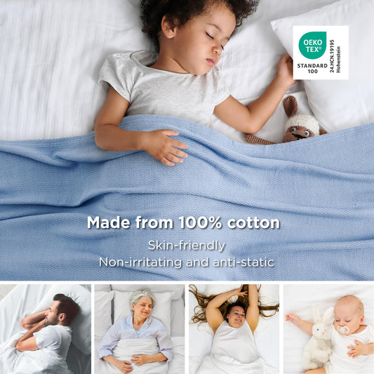 Bedsure gros plan tissage herringbone illustrant texture et élégance