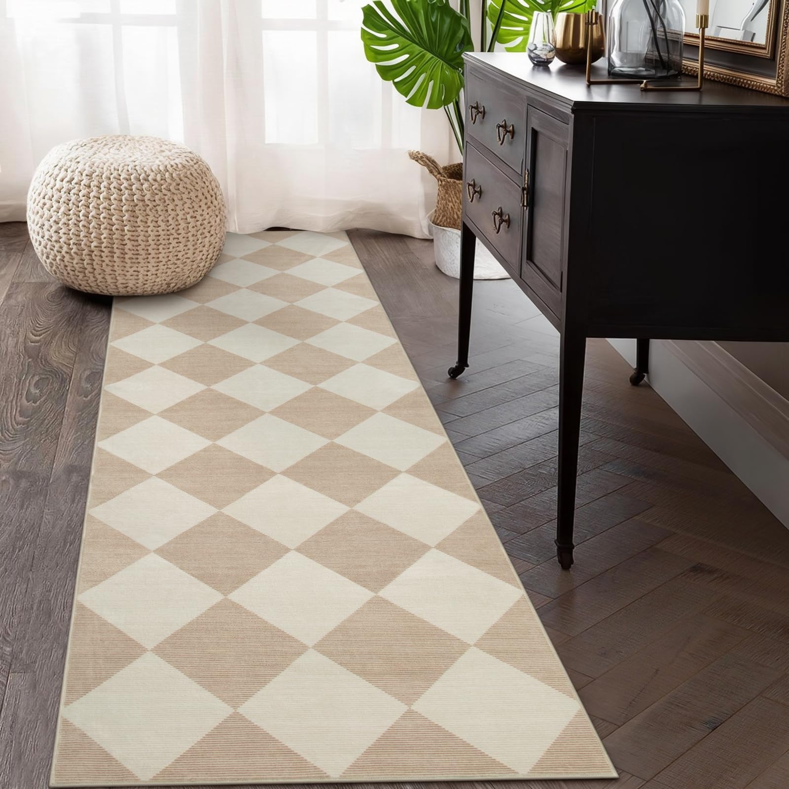 Beeiva gros plan sur la texture faux-laine, offre confort et résistance