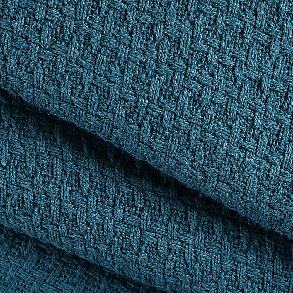 Belizzi Home gros plan du tissu coton montrant texture douce et respirabilité