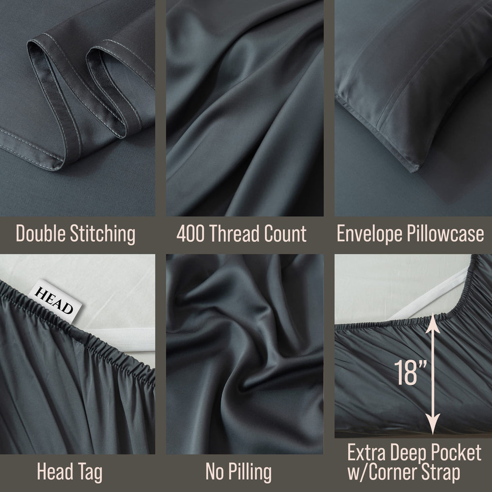 BC BELLA COTERIE drap-housse profondeur 18 pouces garantissant maintien du matelas