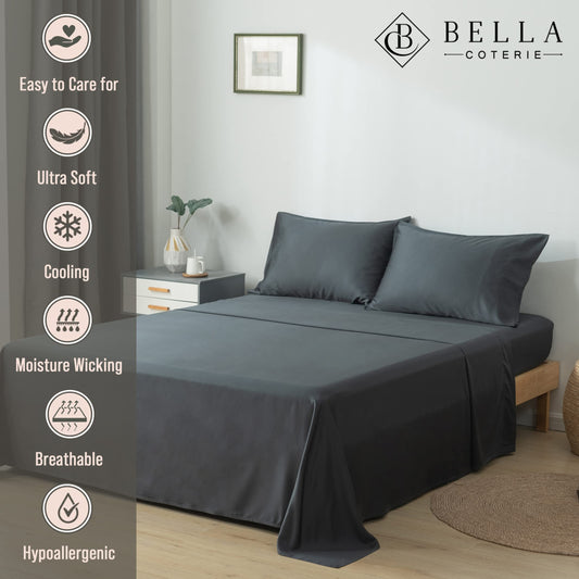BC BELLA COTERIE gros plan sur la texture soyeuse montrant douceur et confort