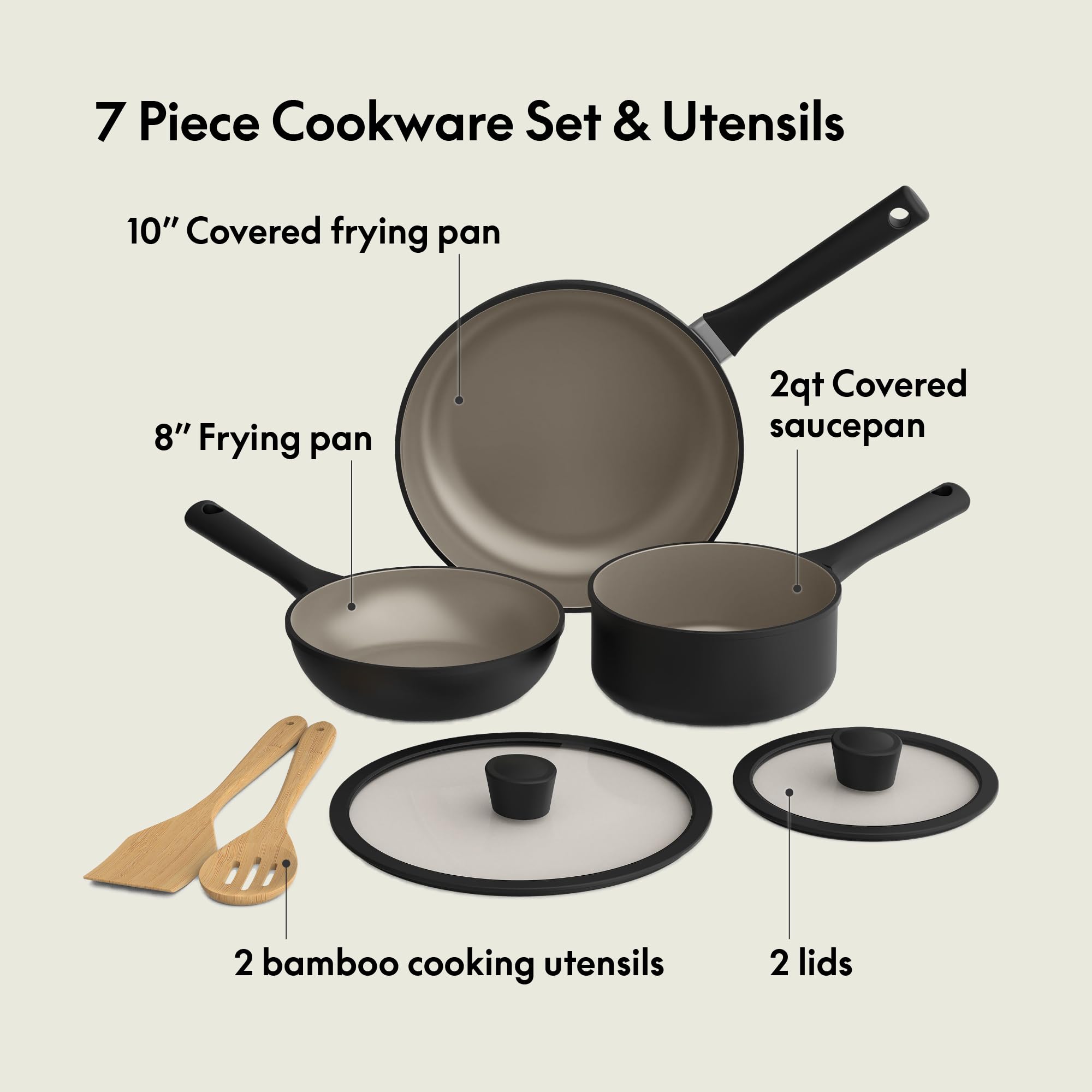 BELLA couvercle en verre avec rebord silicone facilitant la cuisson surveillée