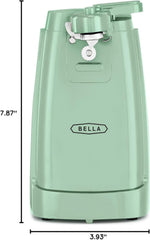 BELLA lame en acier inoxydable gros plan garantissant une coupe nette