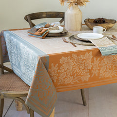 Benson Mills gros plan tissage jacquard montrant texture résistante