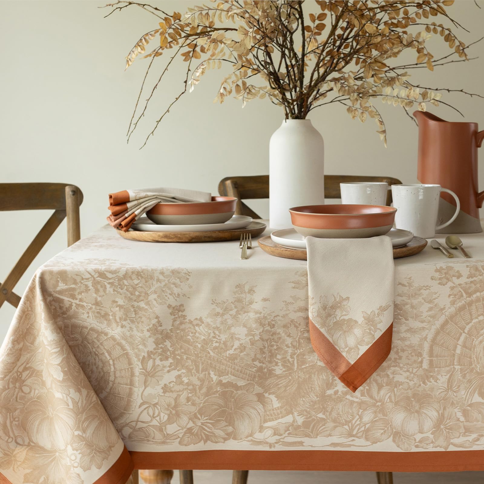 Benson Mills gros plan jacquard montrant texture résistante et tenue soignée