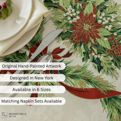 Benson Mills mise en scène déco table de Noël pour ambiance raffinée