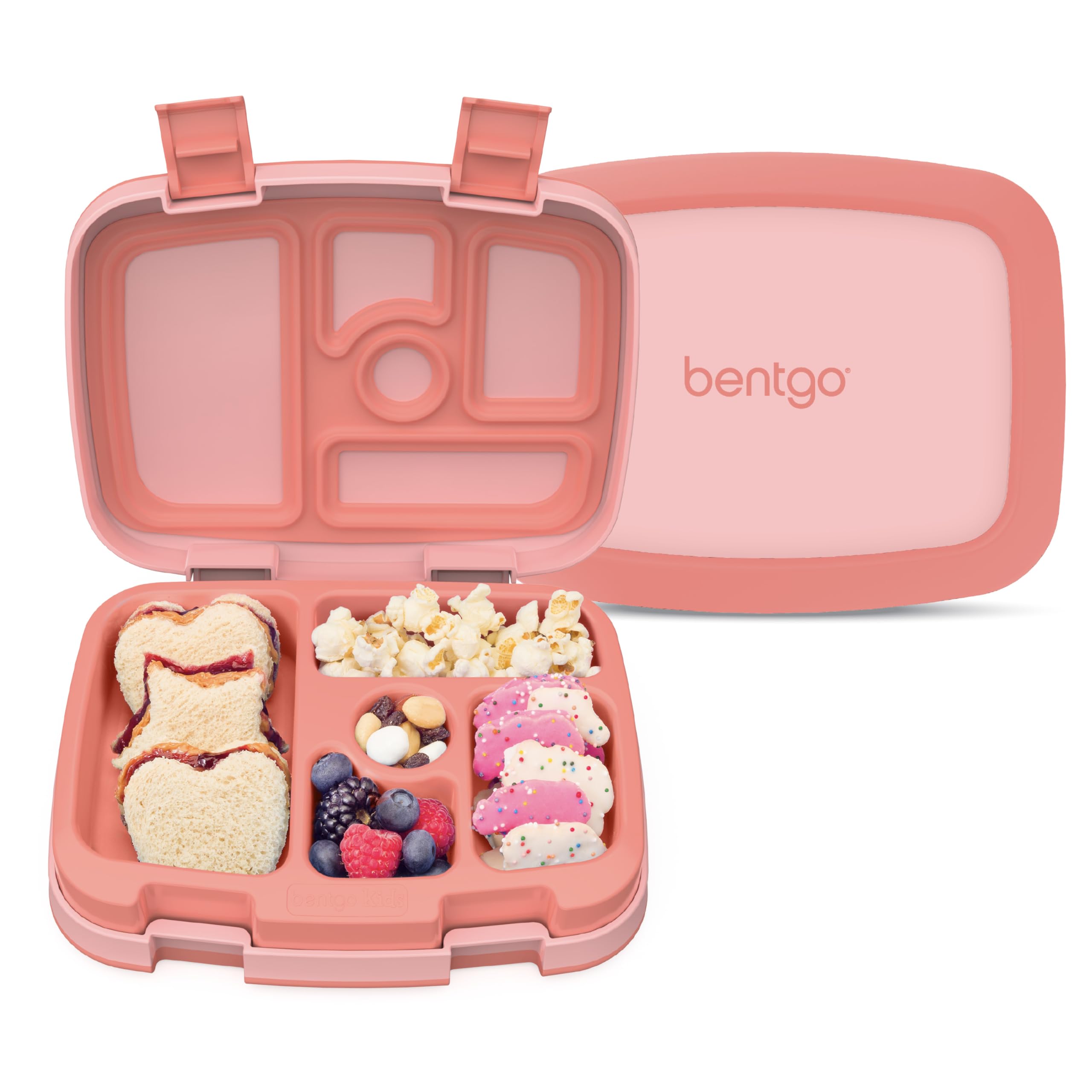 Bentgo vue de face montrant la boîte-repas et ses compartiments pratiques