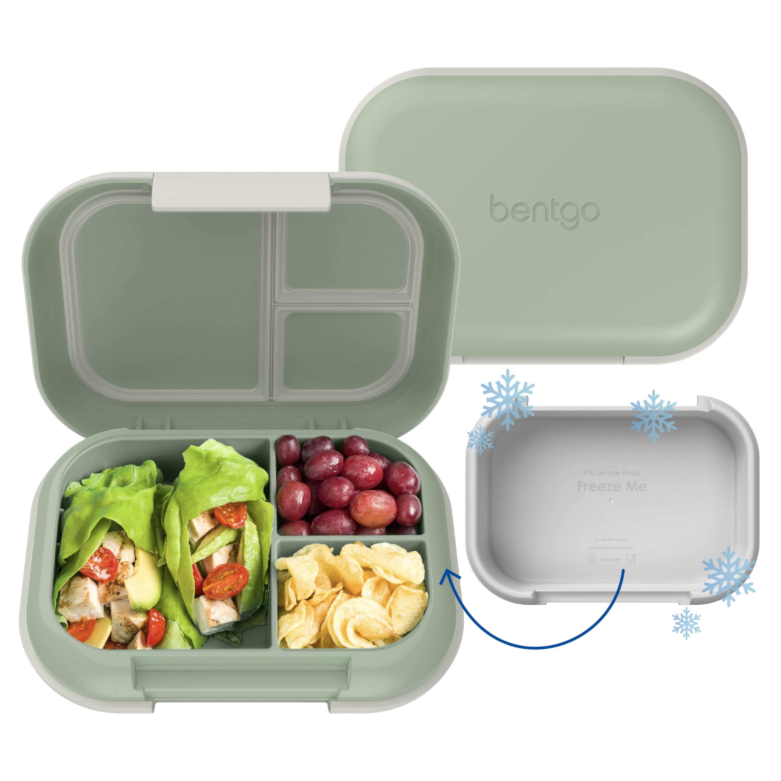 Bentgo montrant la face avant et la finition bi‑ton, pratique et élégante