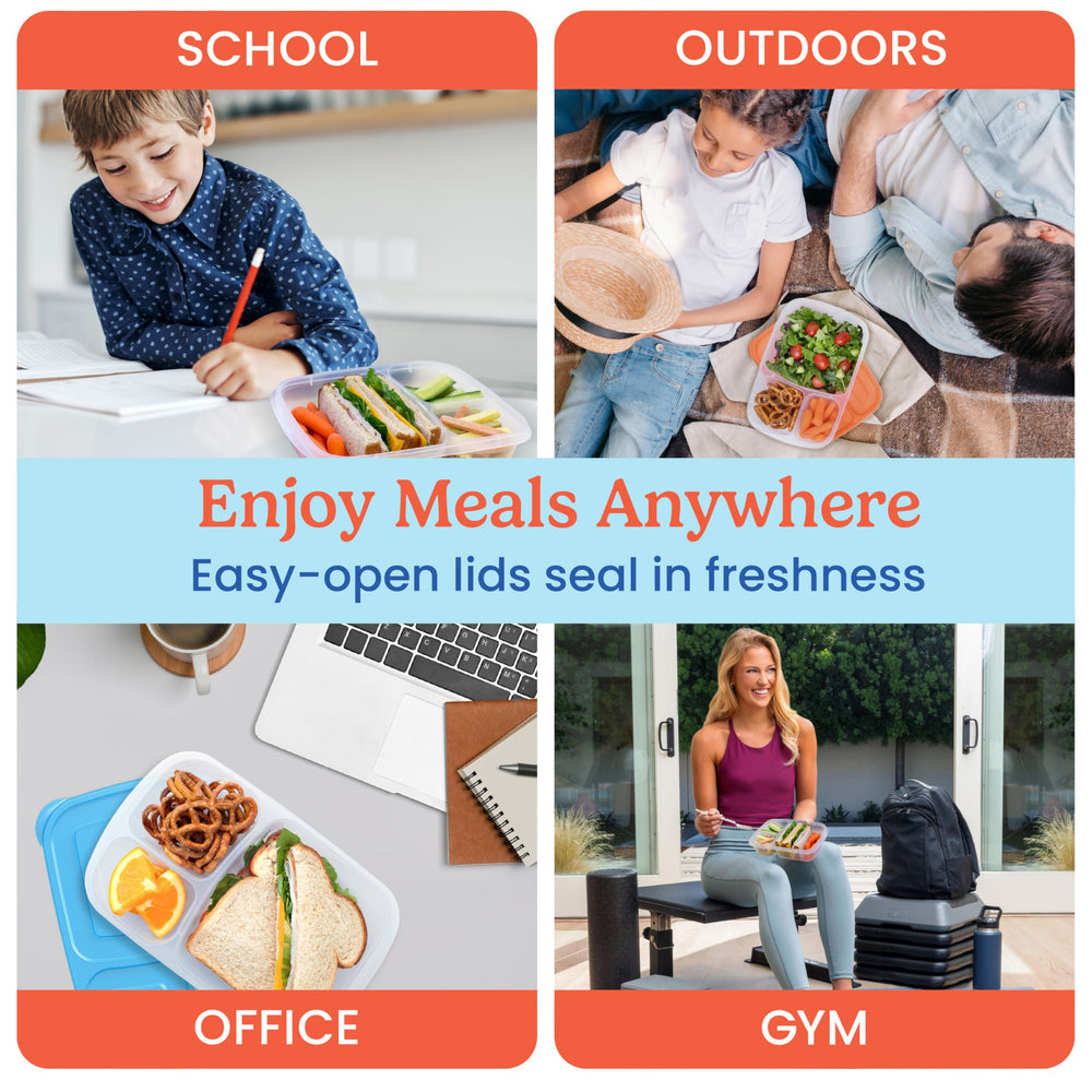 Bentgo Easyboxes boîte au micro-ondes prête à réchauffer un repas rapidement