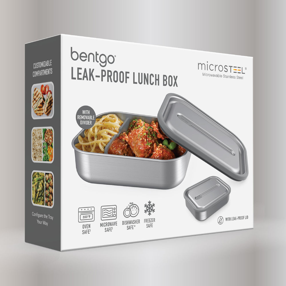 Bentgo MicroSteel couvercle et joint en silicone pour étanchéité fiable