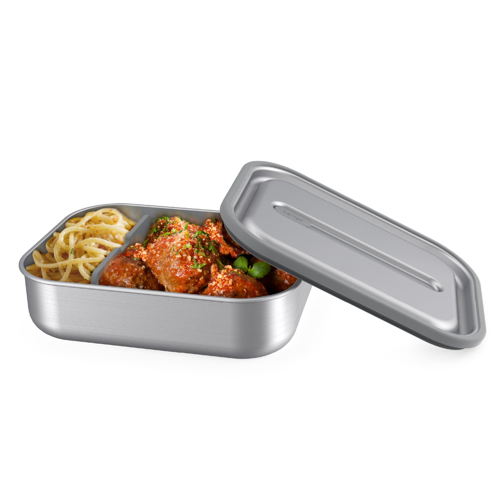 Bentgo MicroSteel face avant montrant fermeture hermétique et design pratique