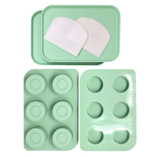 Benty Cakes face du coffret vert montrant contenu et praticité
