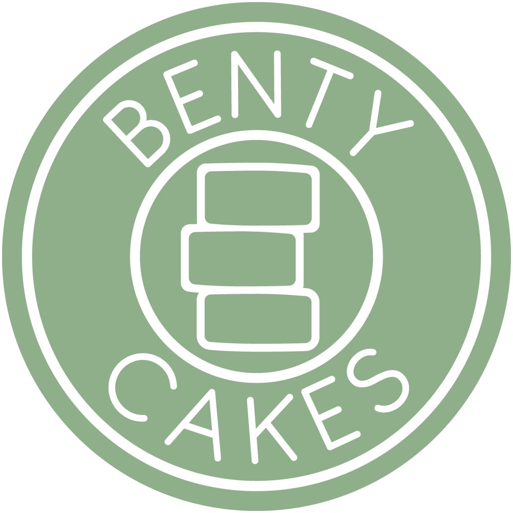 Rangement plat et compact du set Benty Cakes pour conservation simple