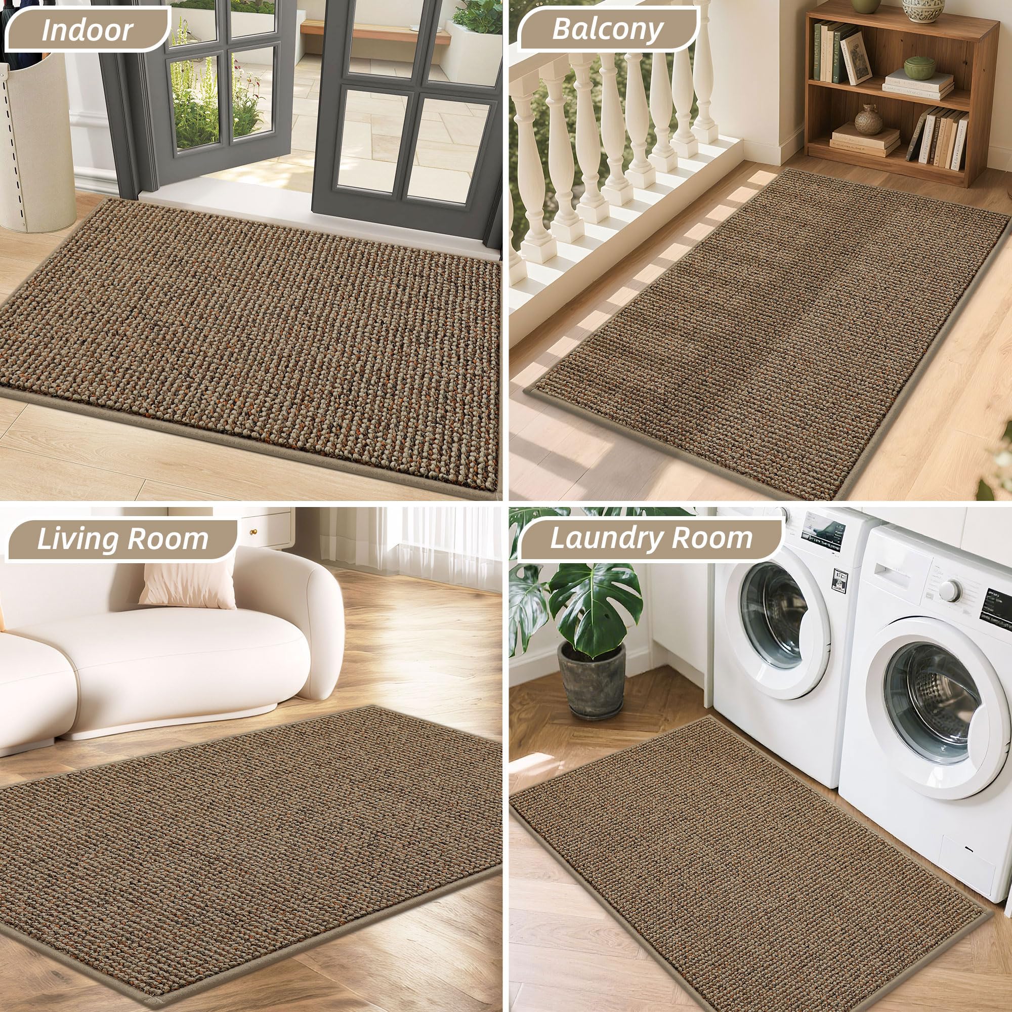 BEQHAUSE tapis posé sous table ajoute élégance et protège le sol