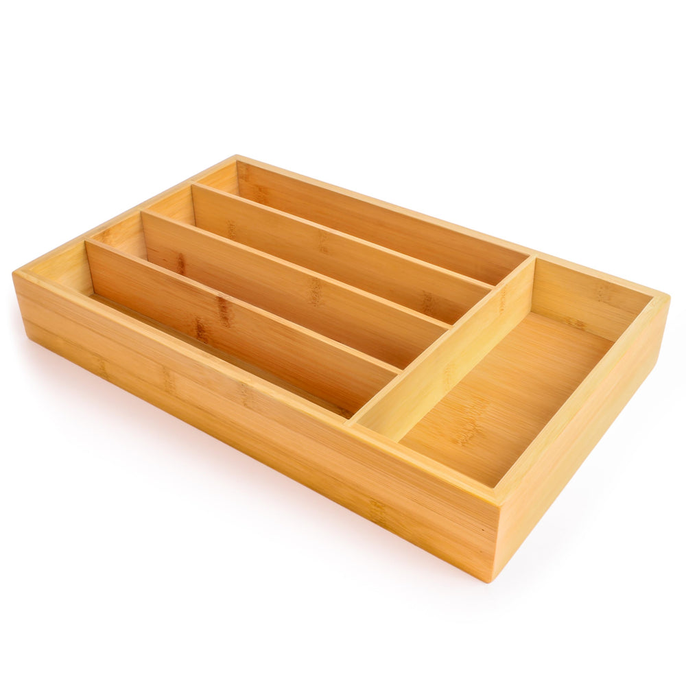 Berghoff CooknCo montrant les compartiments latéraux allongés pour spatules et ustensiles