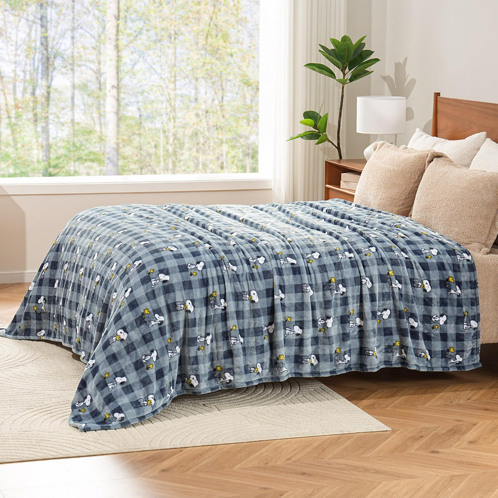 Berkshire Blanket gros plan VelvetLoft pour douceur soyeuse et convivialité