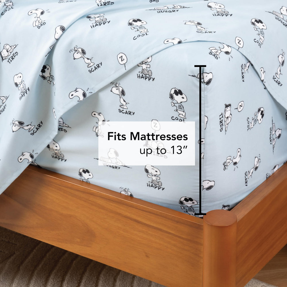 Drap-housse Berkshire avec élastique, ajustement sûr jusqu'à 13" pour matelas