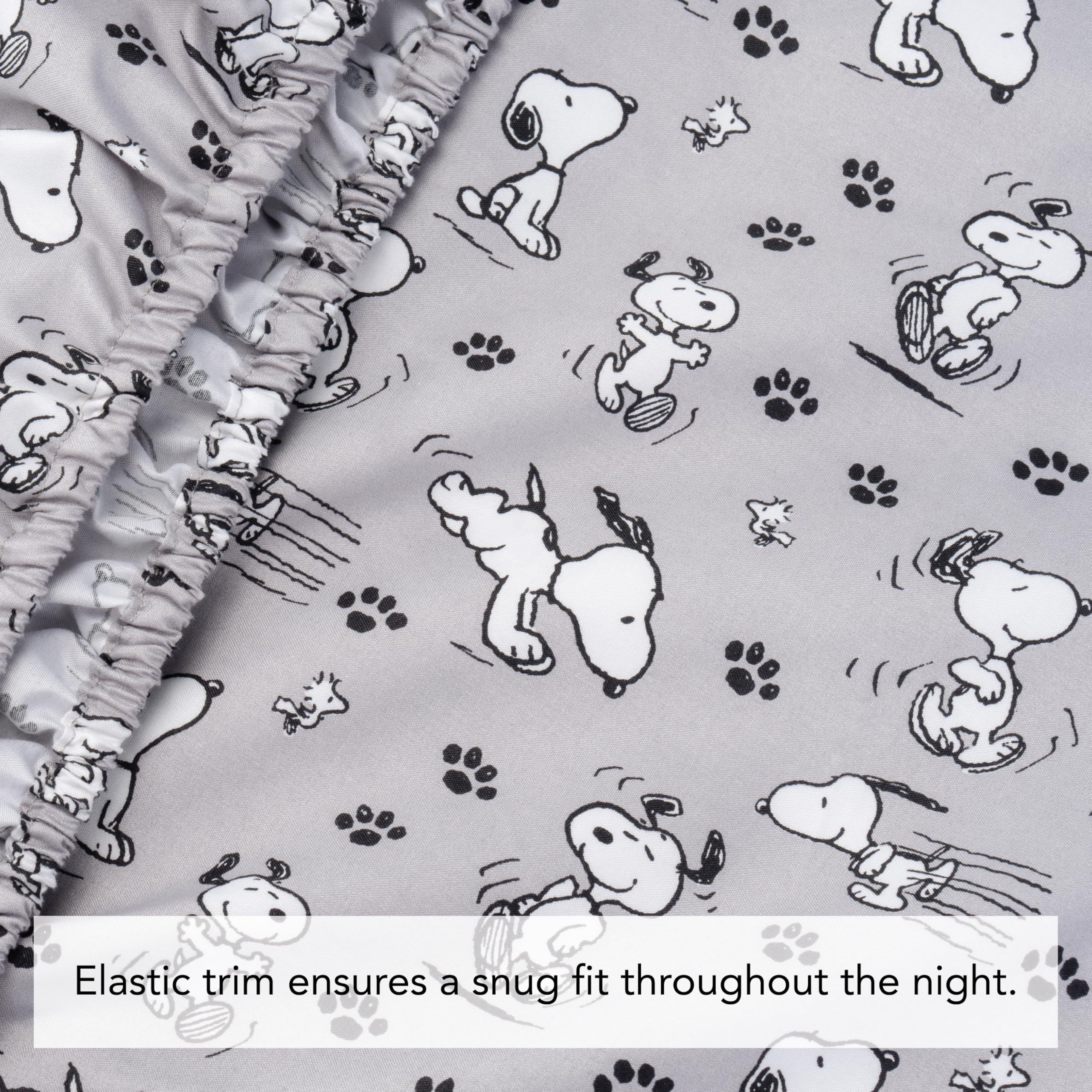 Berkshire Peanuts lit préparé avec Snoopy imprimé offrant ambiance chaleureuse