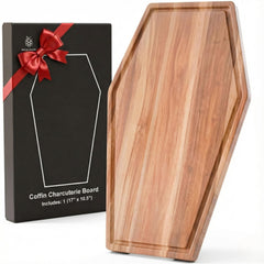 BERRY GOOD LUNCH planche cercueil face avant, design gothique élégant