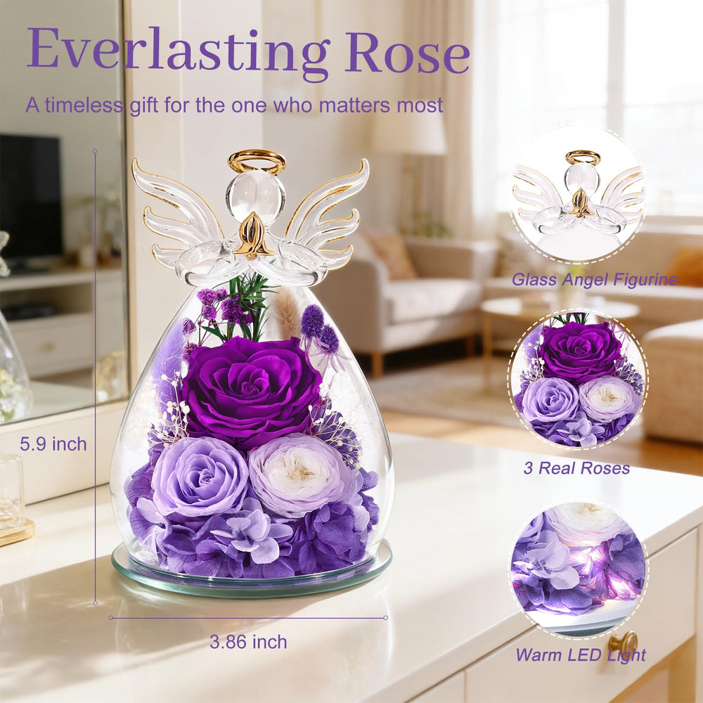 Bessol figurine d'ange détails d'aile évoquant protection et tendresse