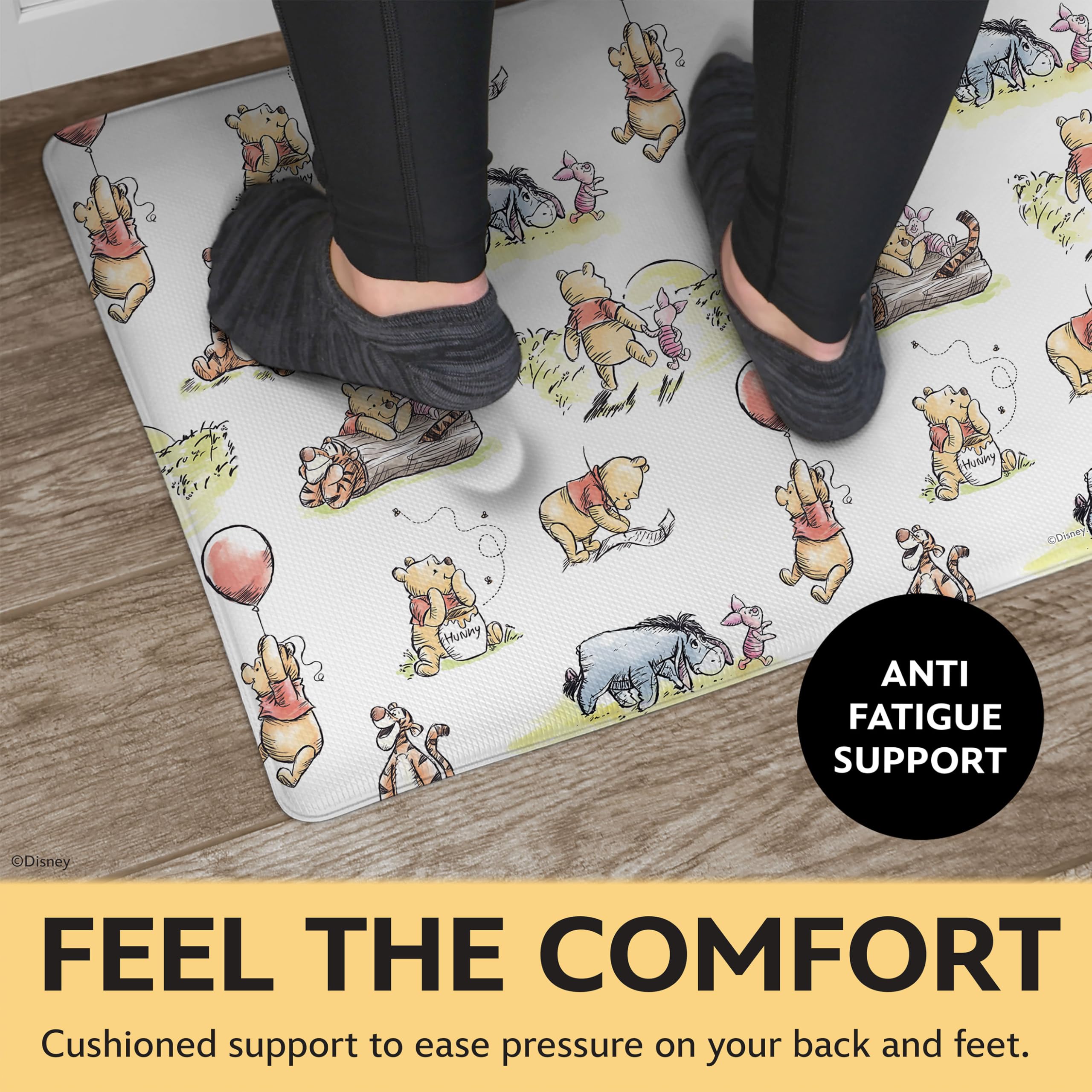 Best Brands Disney Winnie the Pooh gros plan texture rembourrage confortable