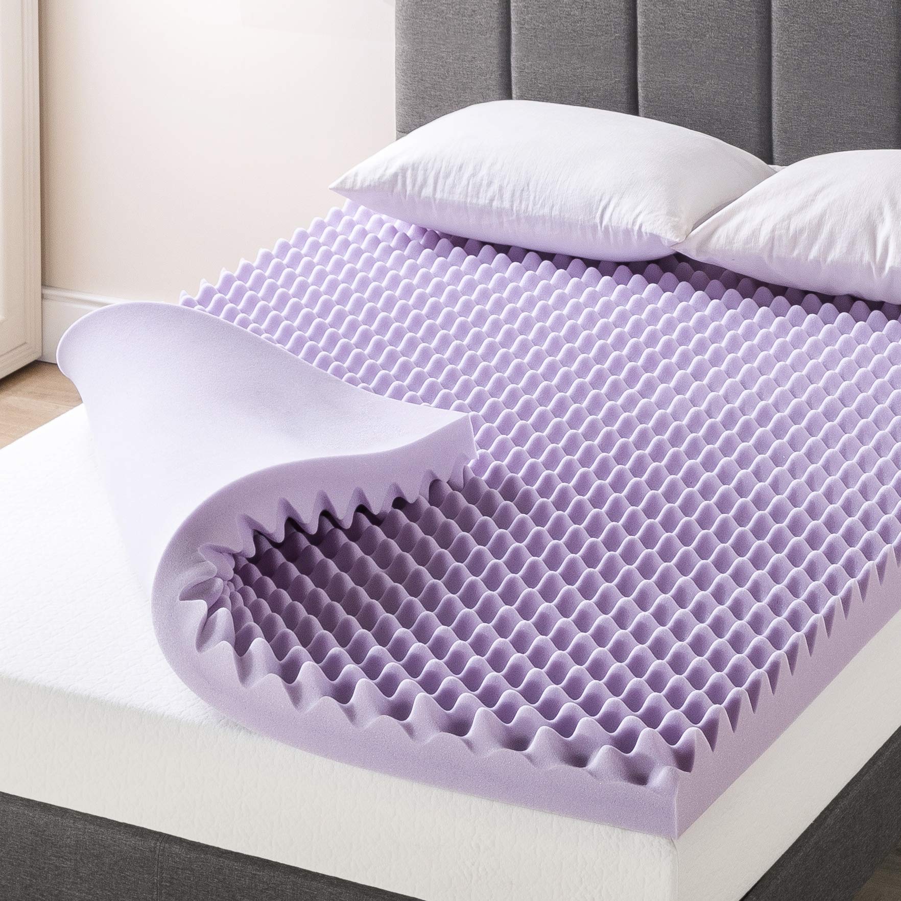 Best Price Mattress emballage avant du sur-matelas montrant le produit et bénéfice confort