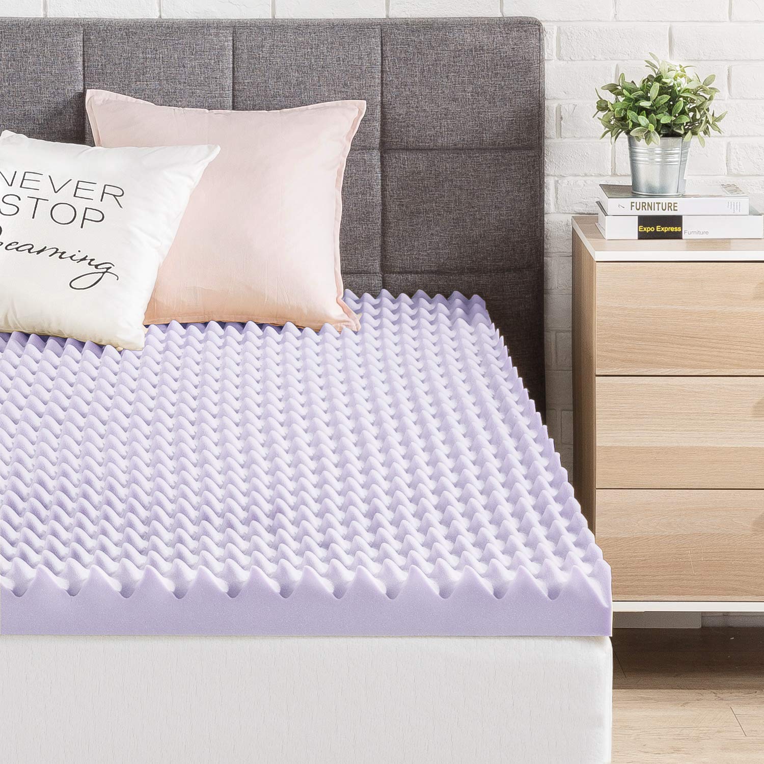Best Price Mattress surmatelas posé sur lit king pour confort amélioré