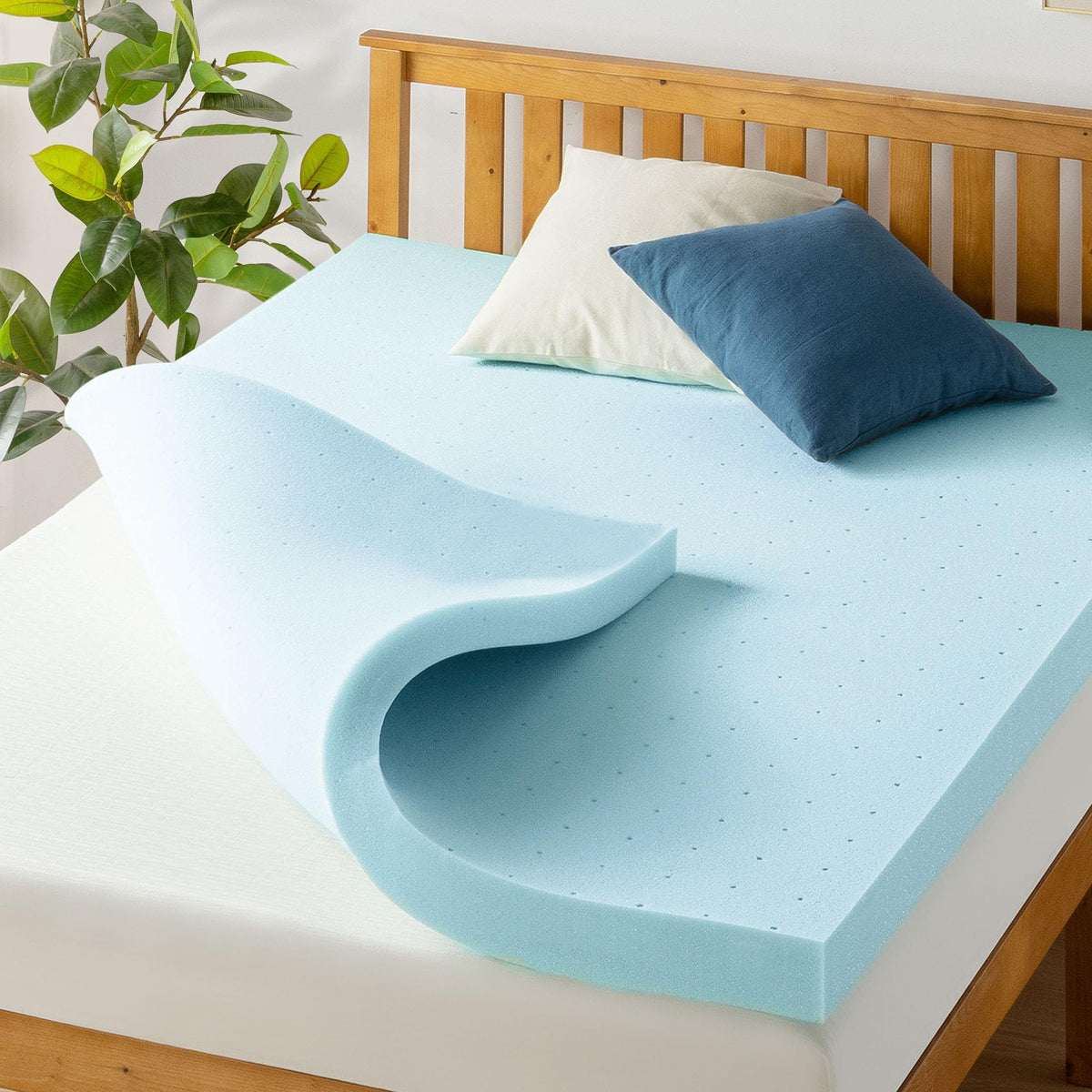 Best Price Mattress vue de face sur lit amélioré pour confort immédiat
