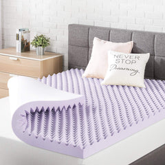 Best Price Mattress vue avant du surmatelas avec emballage montrant la taille Full et bénéfice confort