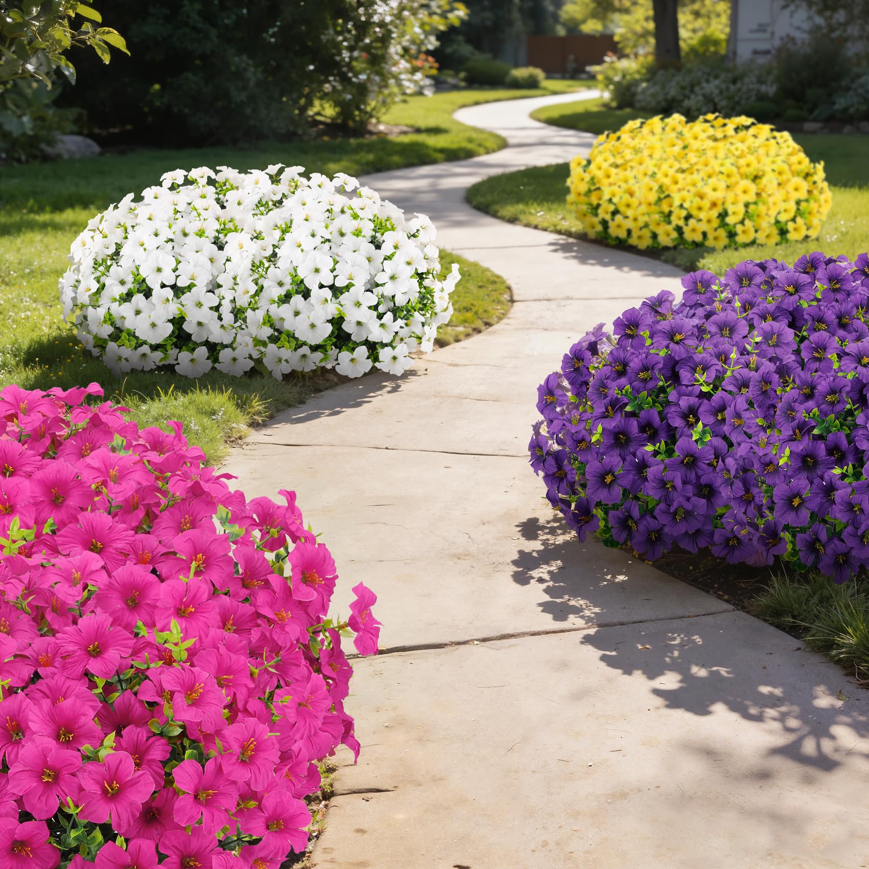 Besteek fleurs en jardinière extérieure, embellit balcon et terrasse sans entretien