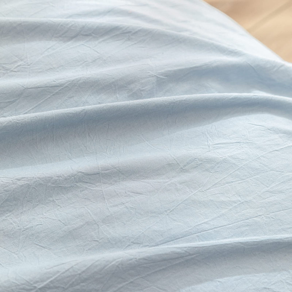 BESTOUCH mise en situation chambre, bleu bleuet apporte ambiance relaxante