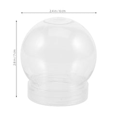 BESTOYARD globe fermé gros plan, plastique transparent et sûr