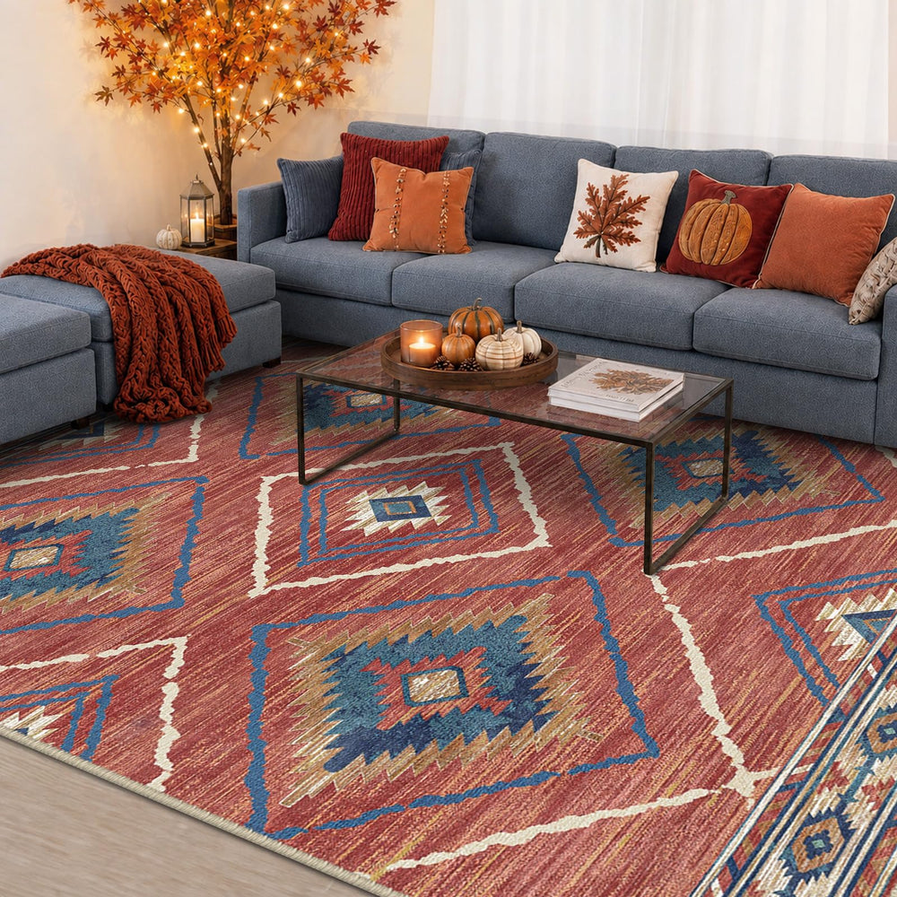 BESTSWEETIE gros plan du motif tribal imprimé pour une touche décorative