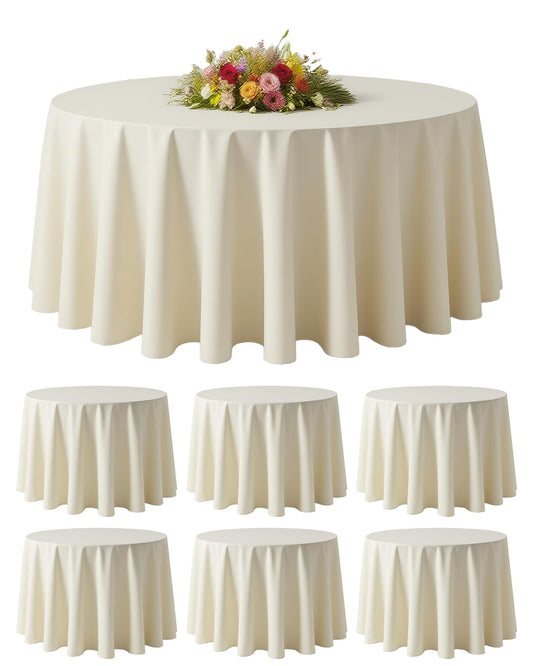 BESTVIP nappe ronde 120" vue de face apportant élégance