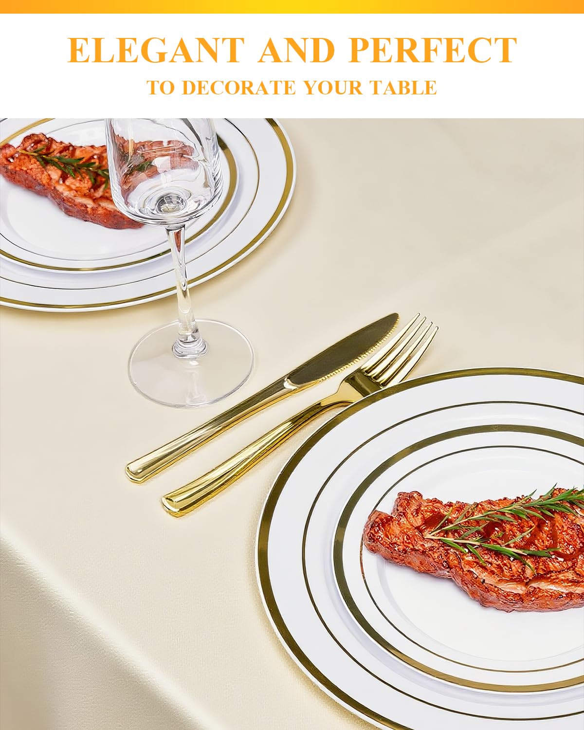 BESTVIP nappe en usage lors d'une fête améliorant présentation