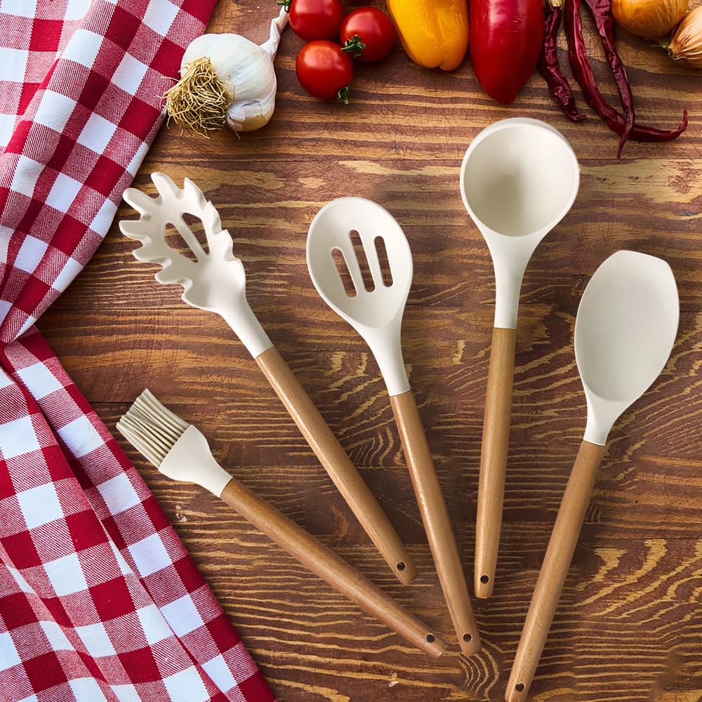 BESTZMWK ustensiles utilisés pour remuer et servir dans une casserole chaude