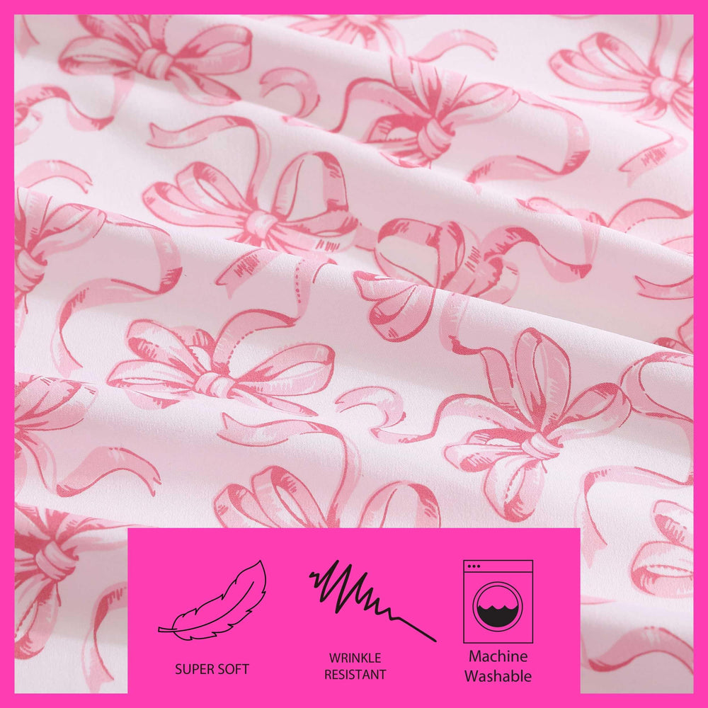 Betsey Johnson comparaison d'échelle montrant ajustement Twin XL sur matelas profond
