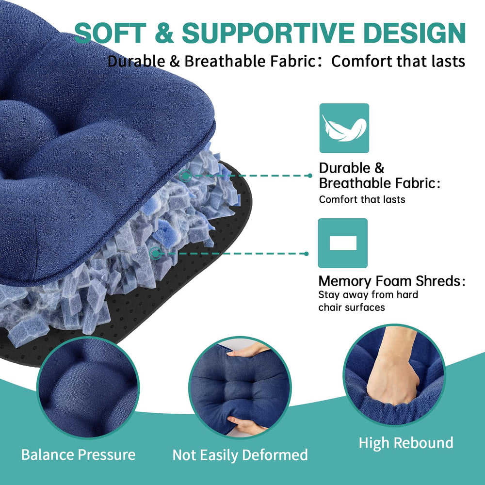 BETU coussin sur chaise de salle à manger offrant assise améliorée