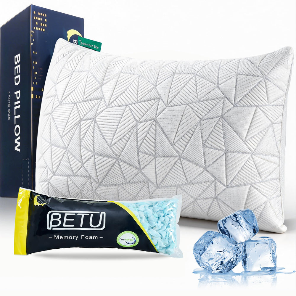 BETU oreiller face avant montrant silhouette ergonomique et confort immédiat