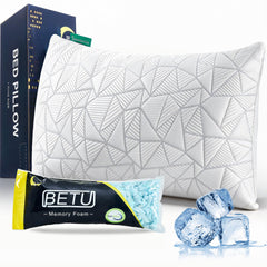 BETU oreiller face avant montrant silhouette ergonomique et confort immédiat