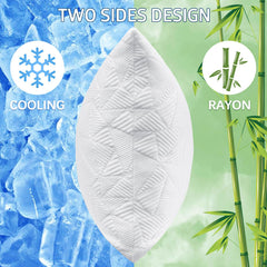 BETU housse double-face avec tissu ice silky pour toucher frais et doux