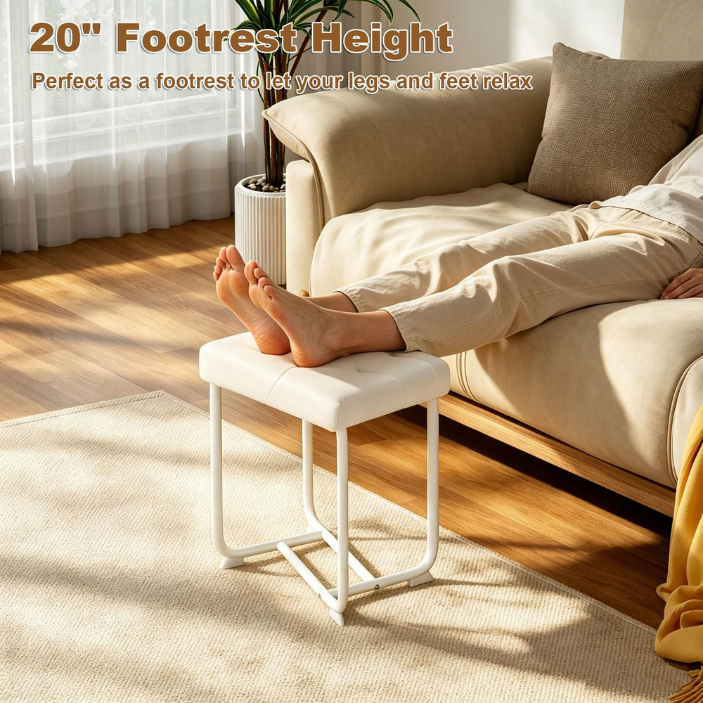 BEWISHOME tabouret utilisé pour maquillage, assise confortable durable