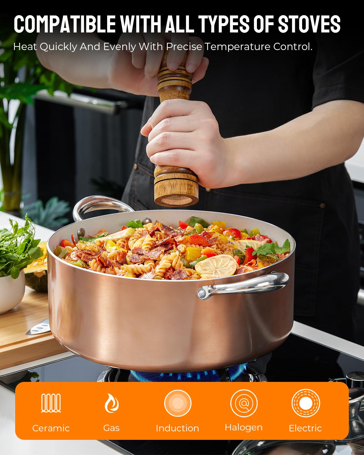 BEZIA en usage pour soupe familiale cuisson uniforme et capacité